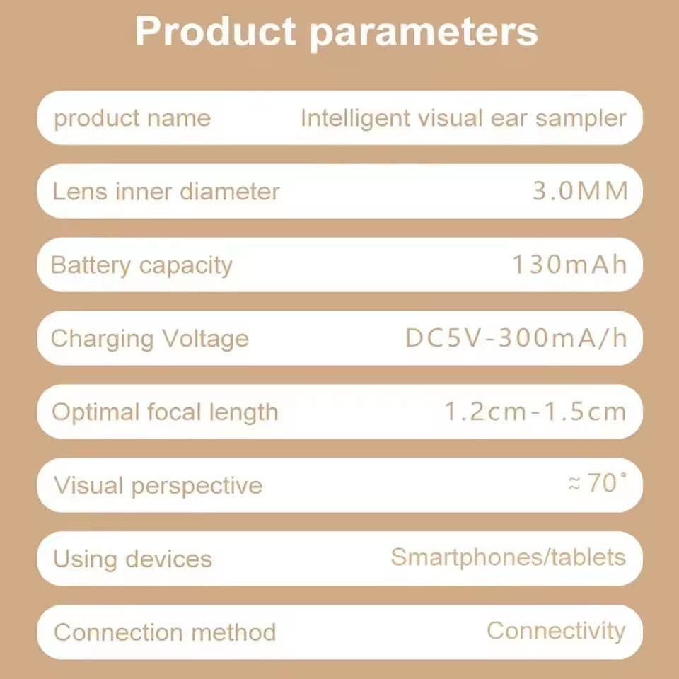 Intelligent Visual Ear Spoon