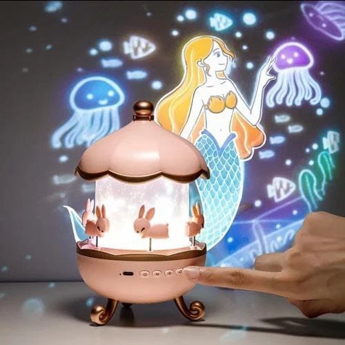 Mermaid Cartoon Projector Lamp