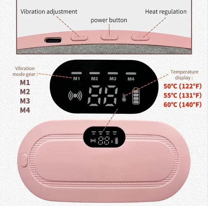 Periods Pain Relief Massager $ Heating Device