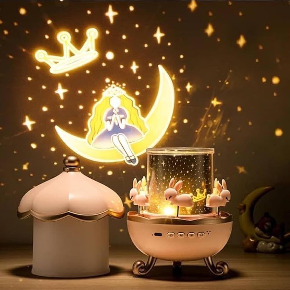 Mermaid Cartoon Projector Lamp
